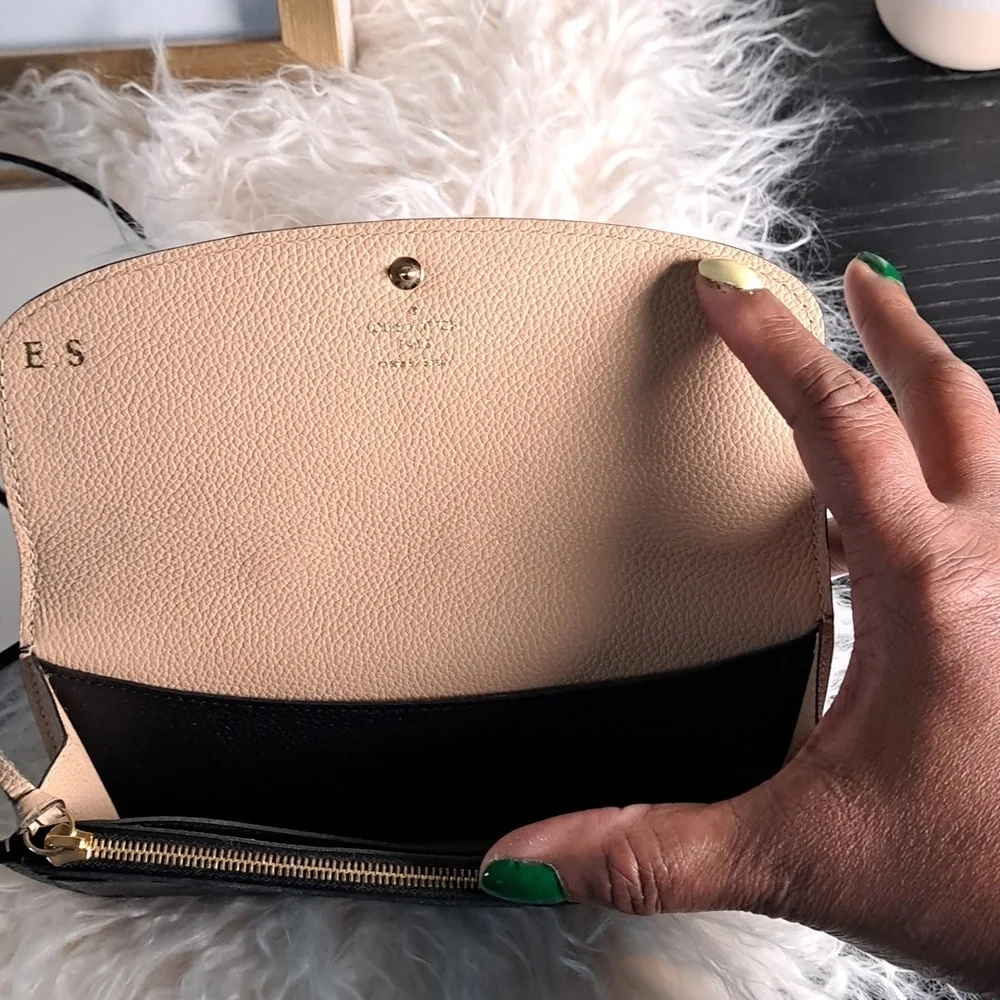 Louis Vuitton Black Monogram Empreinte Emilie Wallet